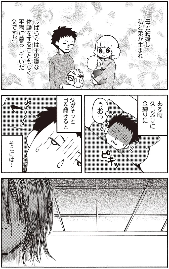 結婚後の父、ある晩金縛りに