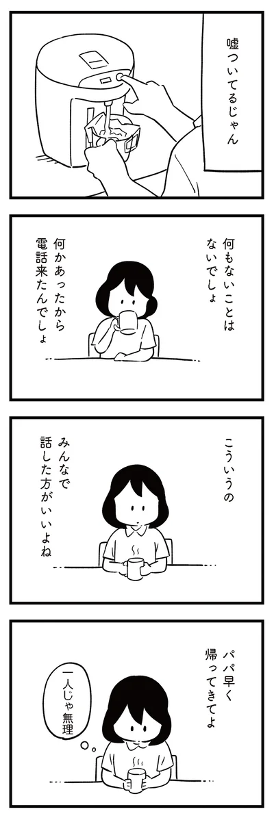 嘘ついてるじゃん