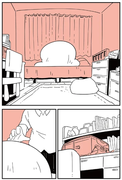 布団の中の小春