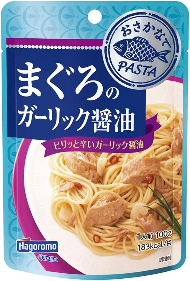 はごろも おさかなでPASTA まぐろのガーリック醤油 100g (2065) ×12個
