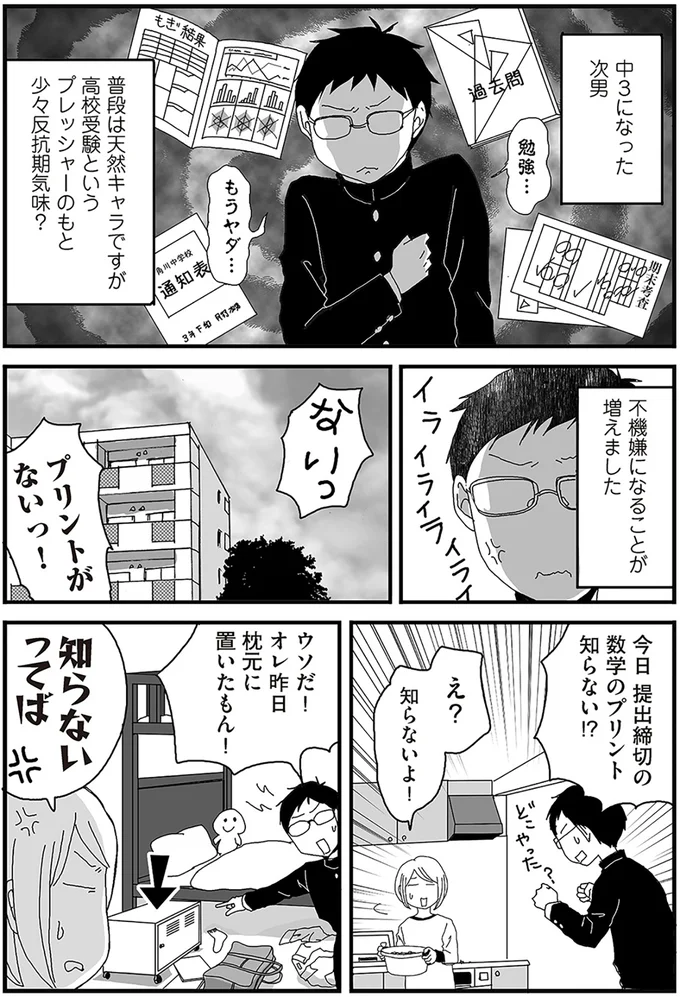 不機嫌になることが増えました