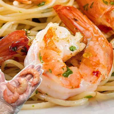 食の達人 超特大ぷりぷり ムキ海老 NET1.4kg(700gx2p)