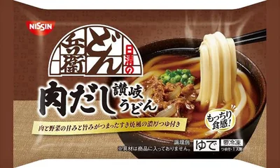 日清食品冷凍 日清のどん兵衛 肉だし讃岐うどん 1人前×8