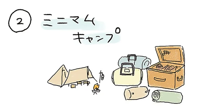 ミニマムキャンプ