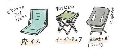 座イスなど
