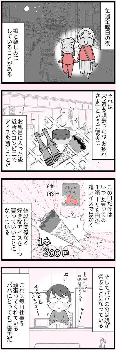 娘と楽しみにしていることがある