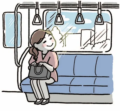 午前中に30分以上日の光を浴びて。電車では車窓から外を眺めて目から明るい光を入れる