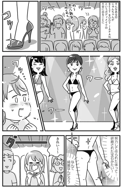 努力して作られた体って…