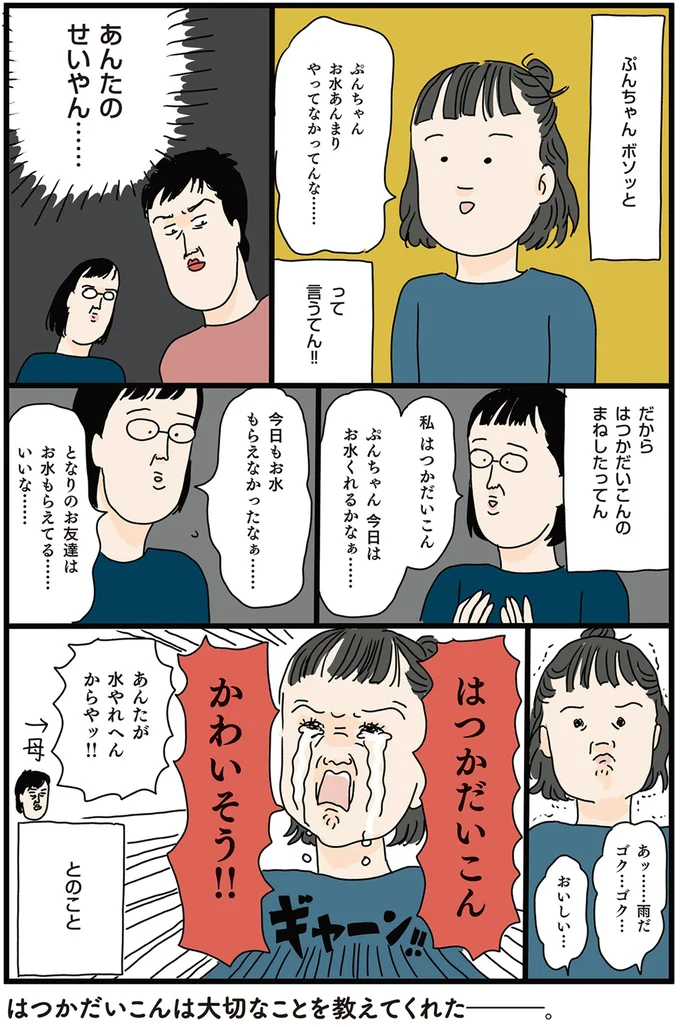 はつかだいこんは大切なことを教えてくれた