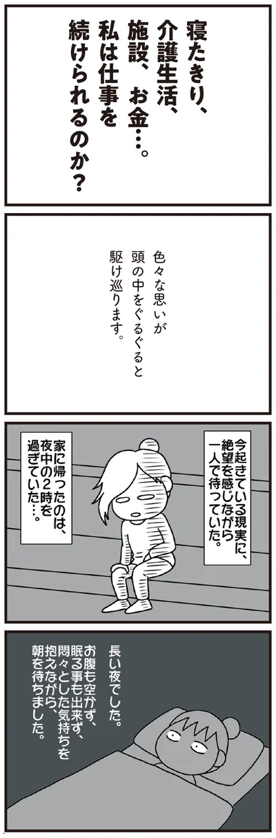 長い夜でした