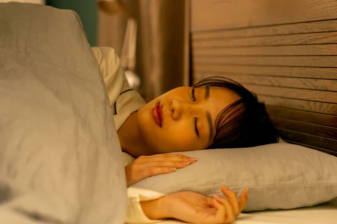 朝ヨガ効果でぐっすり眠れる
