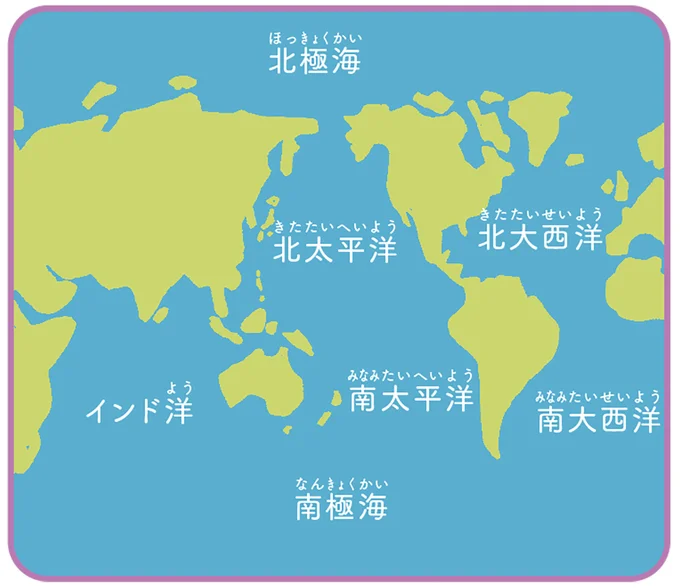 世界の7つの海
