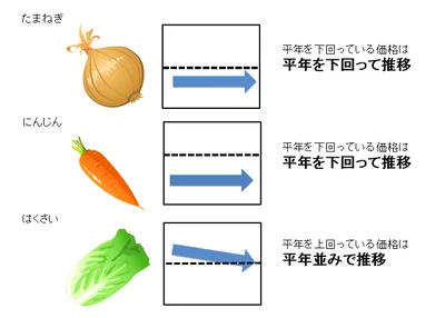 【画像を見る】9月下旬の野菜価格動向