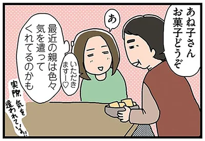 最近の親は色々気を遣ってくれてるのかも