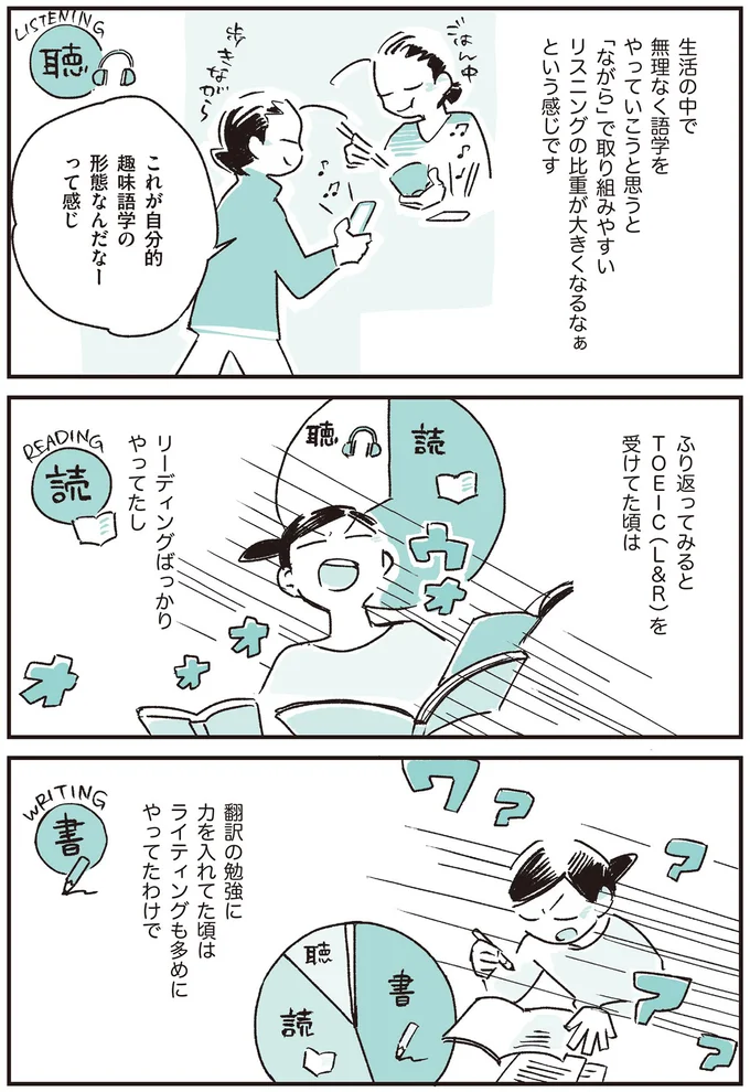 これが自分的趣味語学の形態なんだなーって感じ