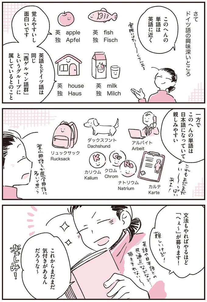 文法もやればやるほど「へぇ～」が募ります！