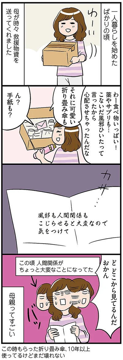 どこから見てるんだ　おかん