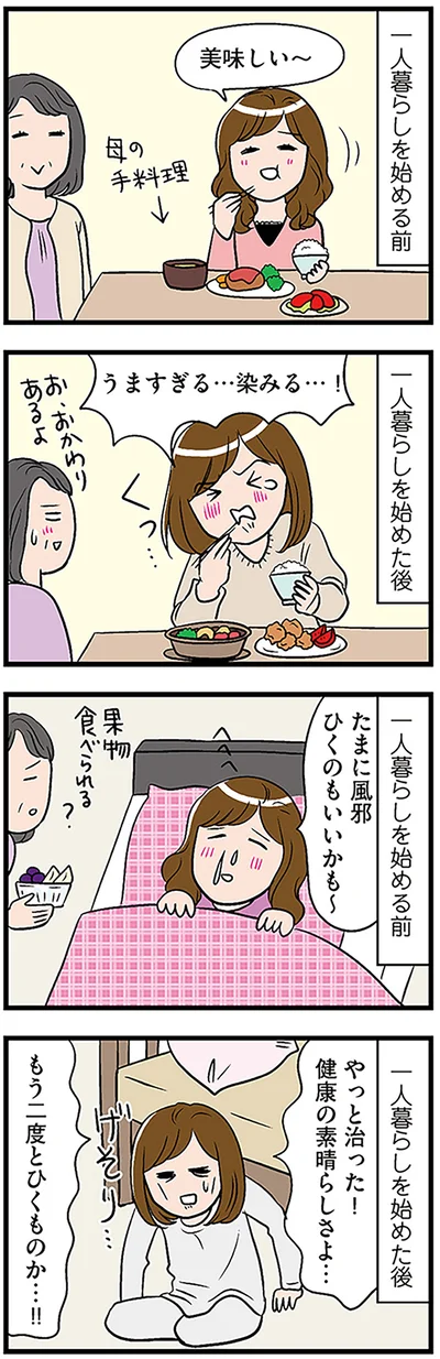 『ひとりぐらしもプロの域』より