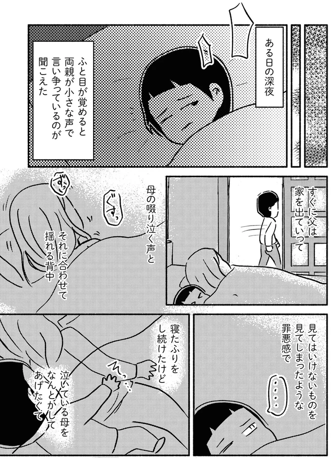 すぐに父は家を出ていって