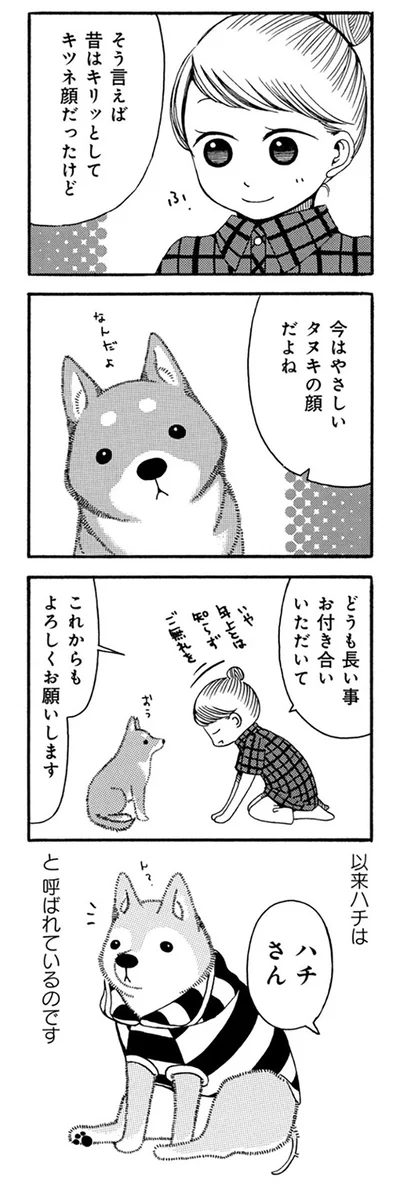 以来ハチはハチさんと呼ばれているのです