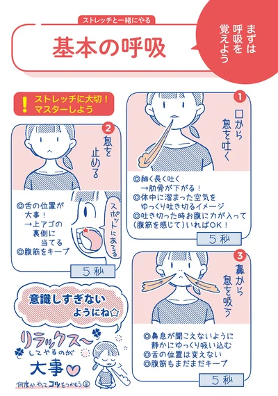 まずは呼吸を覚えよう