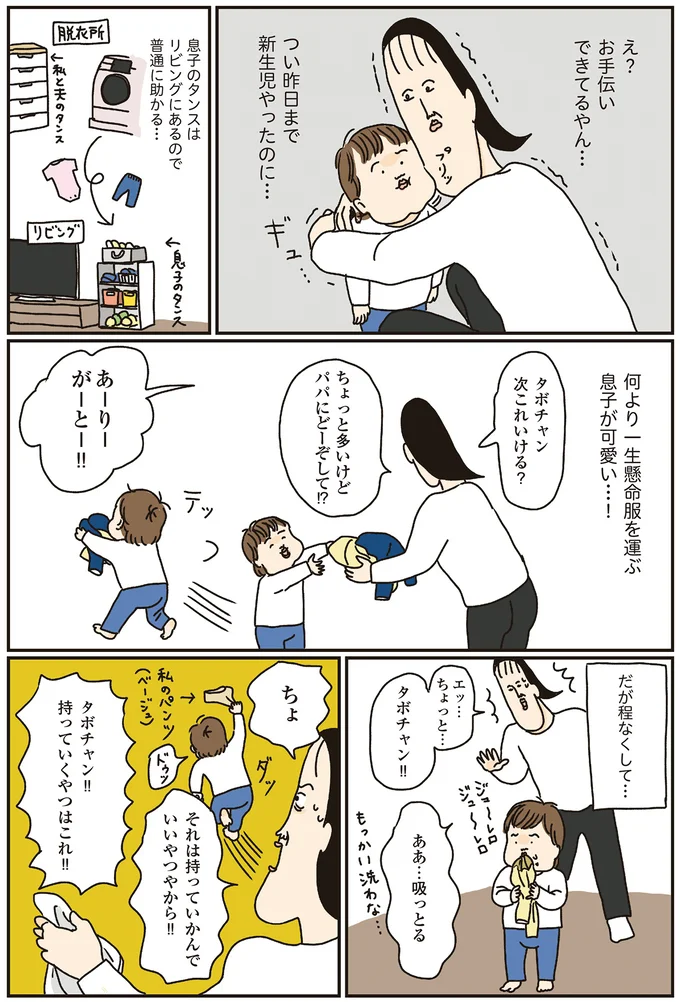 『洗濯物がウラ返しでも正直誰も死なない　アバウトくらいがちょうどいい！#雑なくらし はじめました』より
