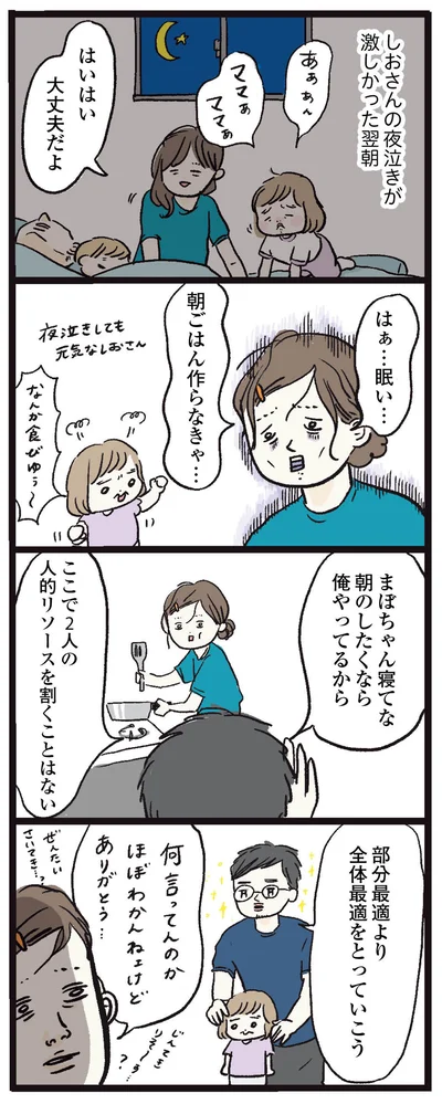 朝ごはん作らなきゃ…