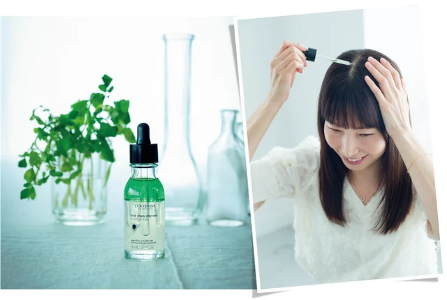 髪の悩みを解決！話題の99％自然由来成分の〈薬用〉育毛美容液、使ってみた！
