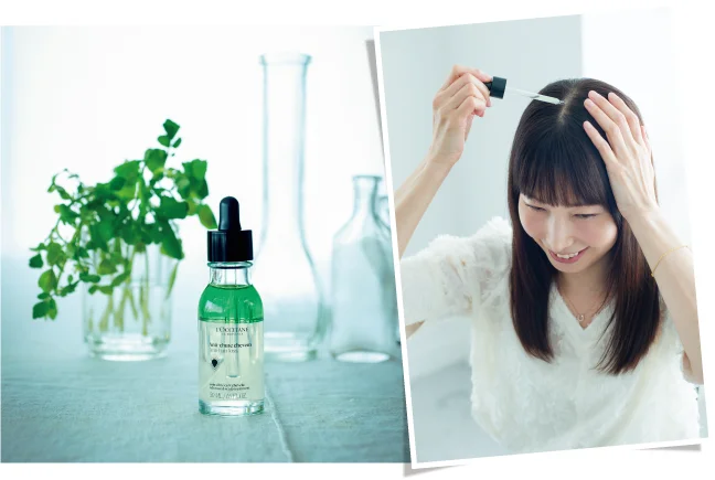 話題の99％自然由来成分の〈薬用〉育毛美容液、使ってみた！