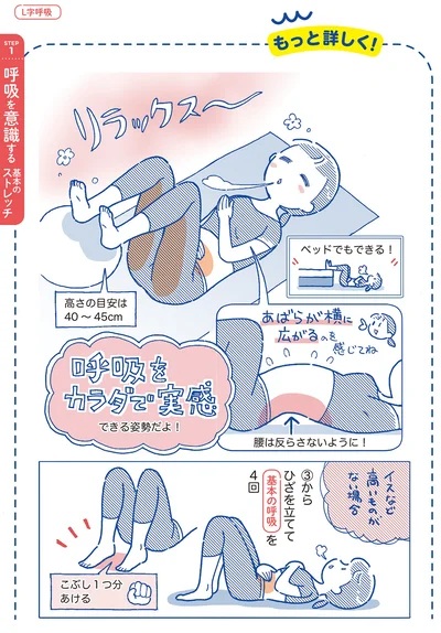 呼吸をカラダで実感