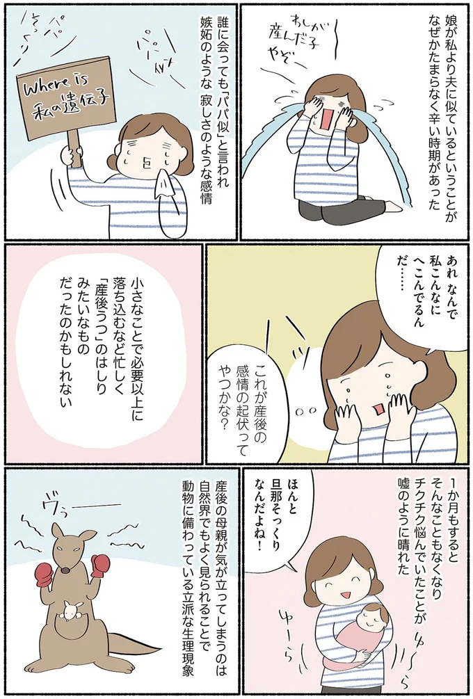 これが産後の感情の起伏ってやつかな？