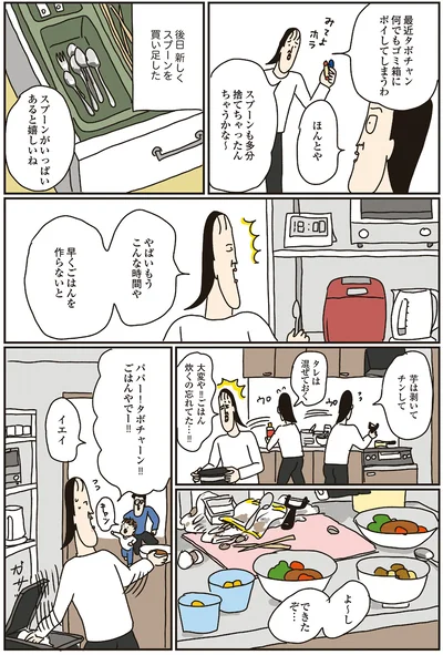 スプーンも多分捨てちゃったんちゃうかな～