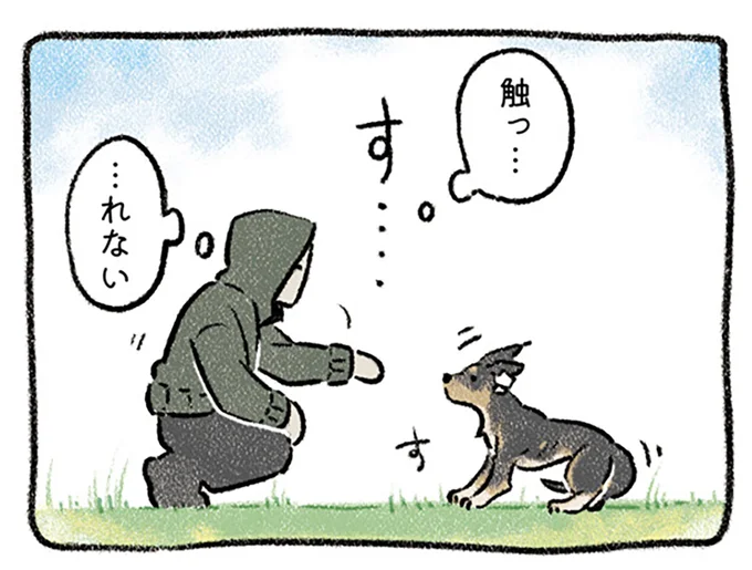 触っ…れない