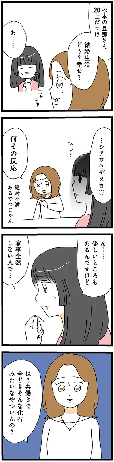『家事は女の仕事だろ？　共働きなのに何もしない20歳上の夫』より