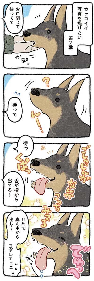せめて真ん中から出し…