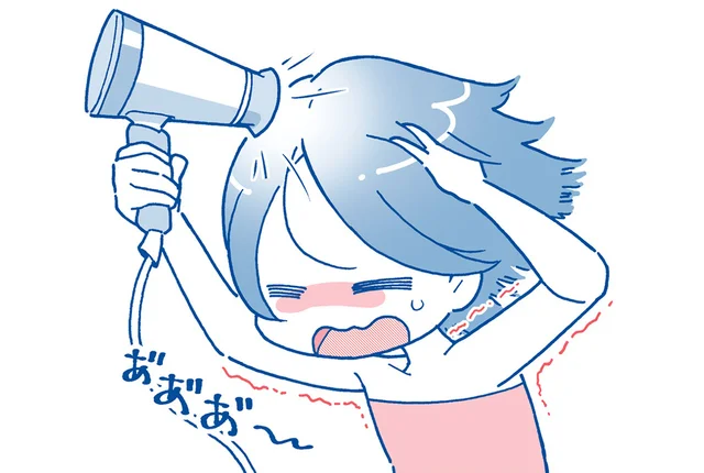 【へなちょこ筋肉からの脱却】ドライヤーですらしんどいときに試したい筋トレ／1分最弱筋トレ（2）