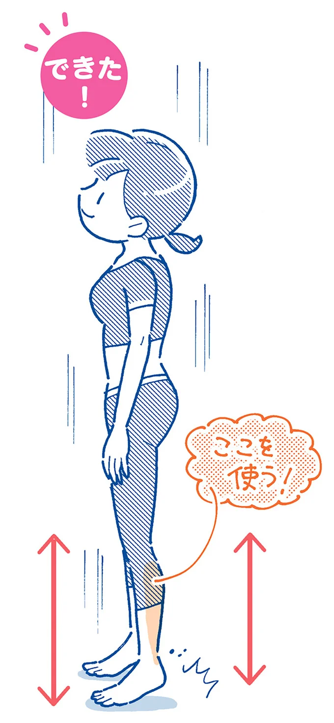 素早くボンボン跳ねるように
