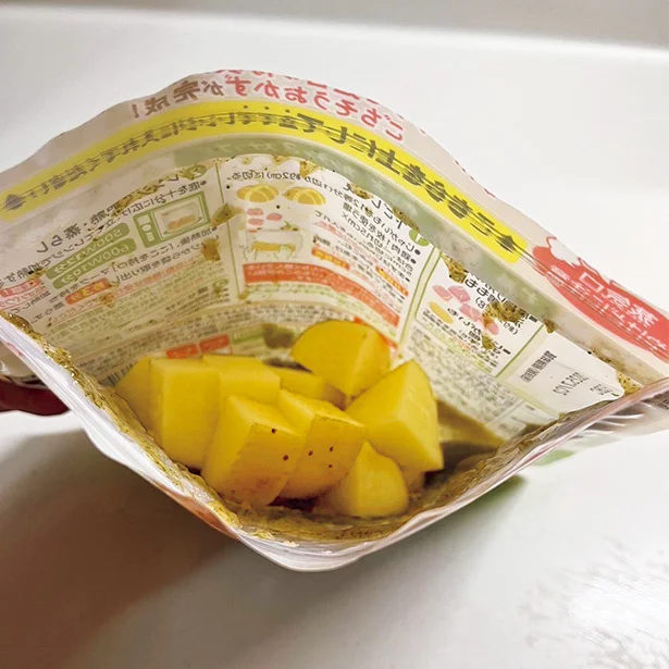 切って入れるだけ!