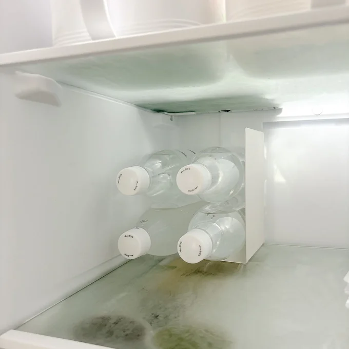 冷蔵庫で仕切り収納