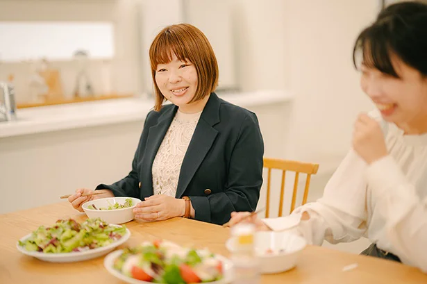 「切っただけ、ゆでただけの野菜でも、ヘルシーなのに満足感のある一品になるので、うれしいですよね」と、山上編集長