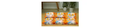 家族3人1カ月分の備蓄量：からだふき専⽤品6パック (180枚) 