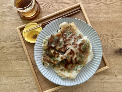 パリパリ餃子の完成