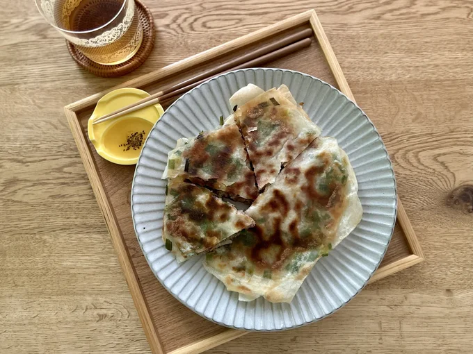 パリパリ餃子の完成