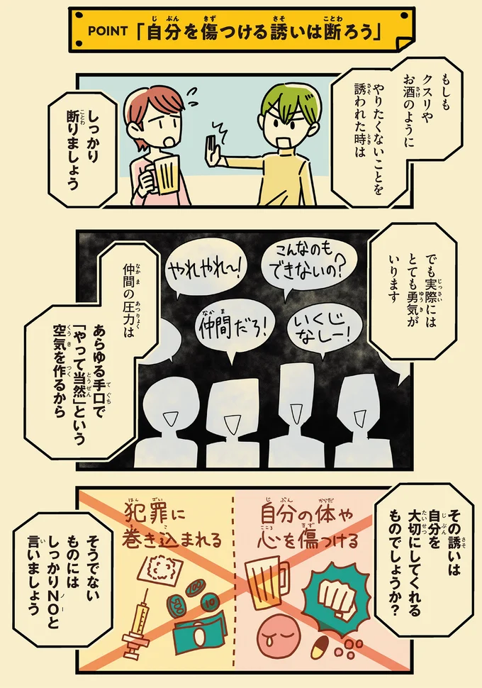 その誘いは自分を大切にしてくれるものでしょうか？