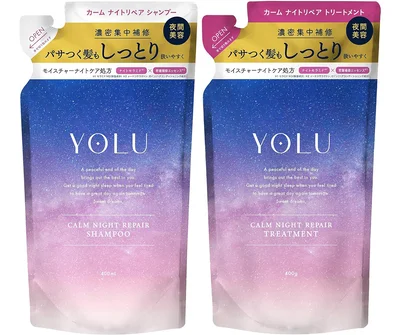 YOLU ヨル シャンプー トリートメント セット 詰め替え カームナイトリペア
