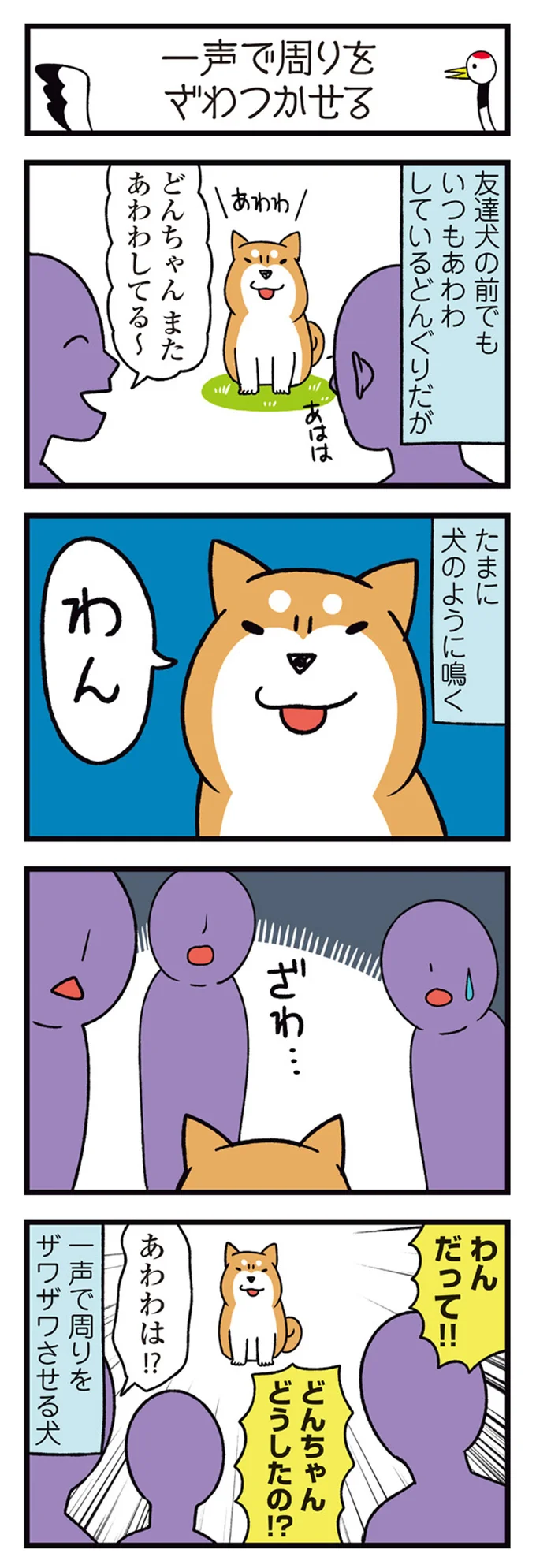 『ドヤ顔柴犬どんぐり2』より