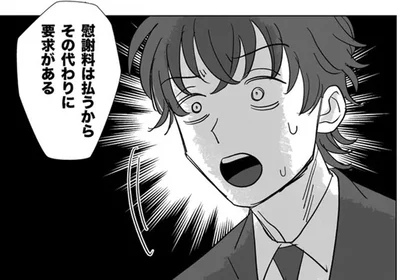 慰謝料は払うからその代わりに要求がある