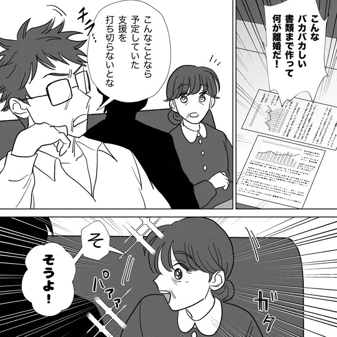 予定していた支援を打ち切らないとな