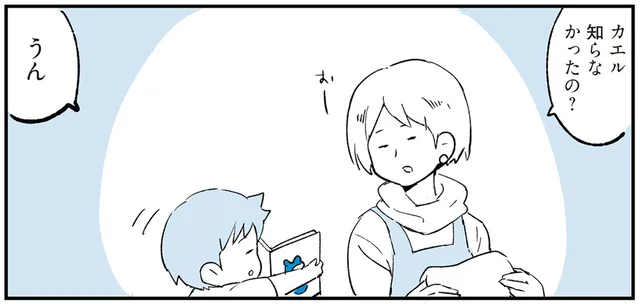 カエルを知らない息子のために？ 部屋を出ていく猫が持ち帰ってきたものに驚き！／動物たちが残した不思議なメッセージ（4）