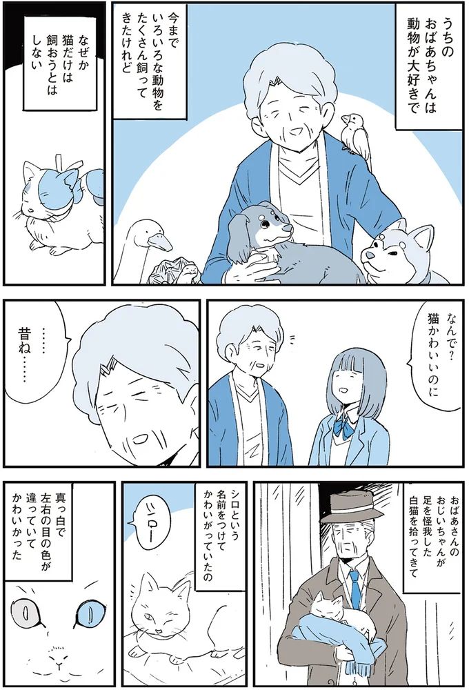 なぜか猫だけは飼おうとはしない